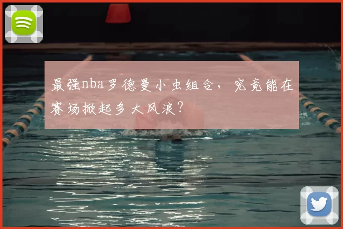 最强nba罗德曼小虫组合，究竟能在赛场掀起多大风浪？
